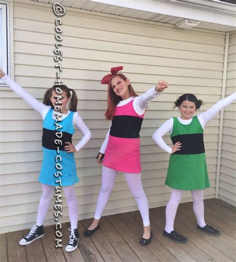 See more ideas about puff girl, powerpuff girls, powerpuff. Easy Homemade Powerpuff Girl Group costume