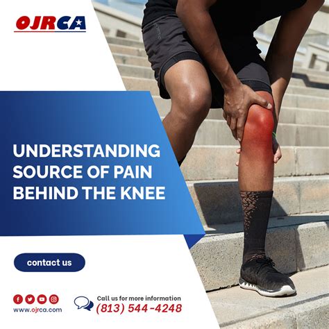 Understanding The Sources Of Pain Behind The Knee Outpatient Joint