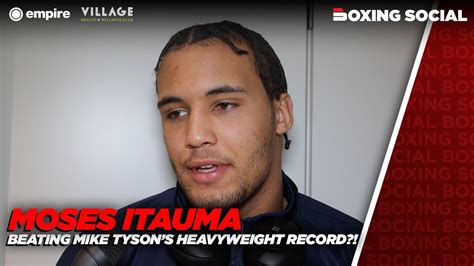 The Man To Beat Mike Tyson S Record Moses Itauma Undefeated World Amateur On Pro Debut