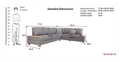 We now design almost every range with two seaters, three seaters and four seaters. 6 Photos L Shape Sofa Size In Inches And View - Alqu Blog