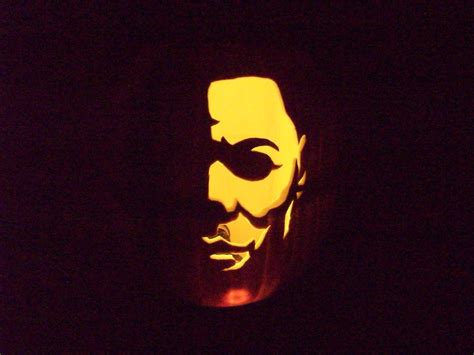 Michael Myers Pumpkin Carving Template