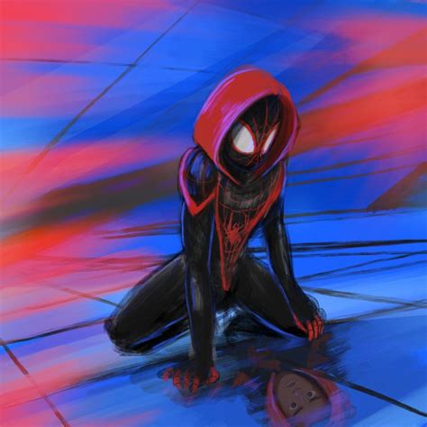 Momopjonny Student Digital Artist Deviantart Miles Spiderman