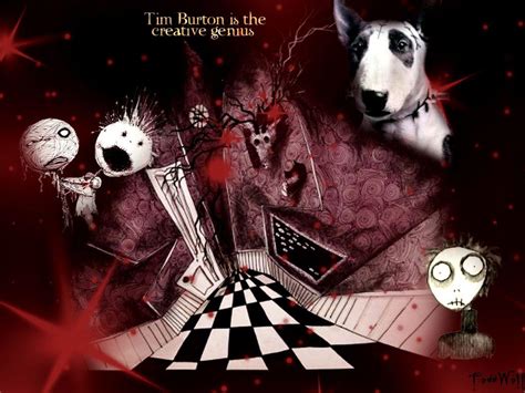 Tim Burton Art Wallpapers Wallpaper Cave