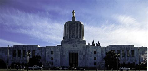 Oregon State Capital In Salem Oregon Image Free Stock Photo Public