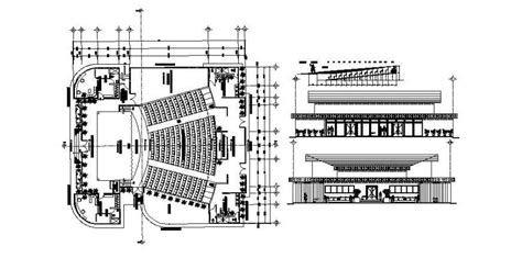 Auditorium Section DWG