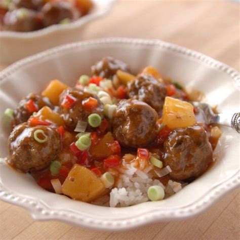 What kind of parents were they, anyway?! Sweet and Sour Meatballs | Recipe in 2020 | Sweet, sour ...