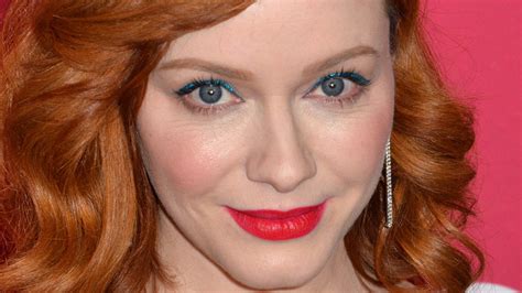 Christina Hendricks Reveals How She Keeps Her Iconic Red Hair Healthy