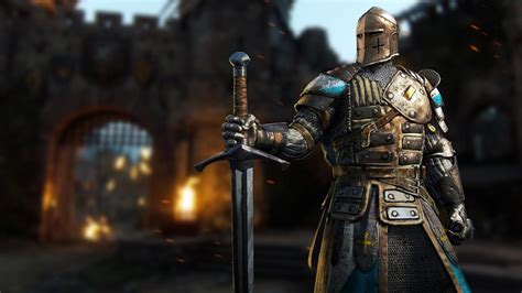 Video Game For Honor Knight Armor Warrior Sword Helmet Wallpaper For