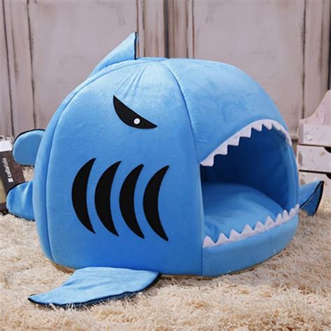 Dog House Shark Washable House Pet Bed Shark Dog Bed Cat Beds And Mats