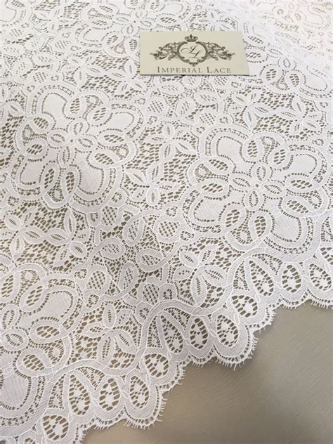 Off White Lace Fabric Guipure Lace Lace Fabric From