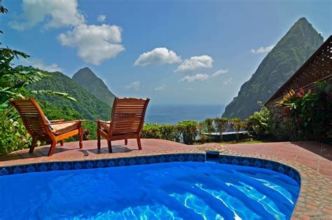 The Open Wall Resort In St Lucia A Voir Avant De Mourir Ladera
