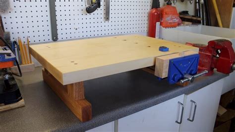 Making A Mini Tabletop Workbench Woodworking Youtube