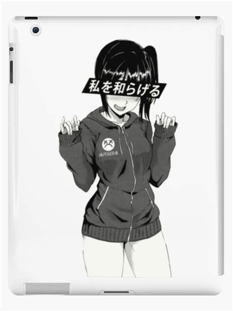 Sad Aesthetic Anime Girl Ipad Cases And Skins By
