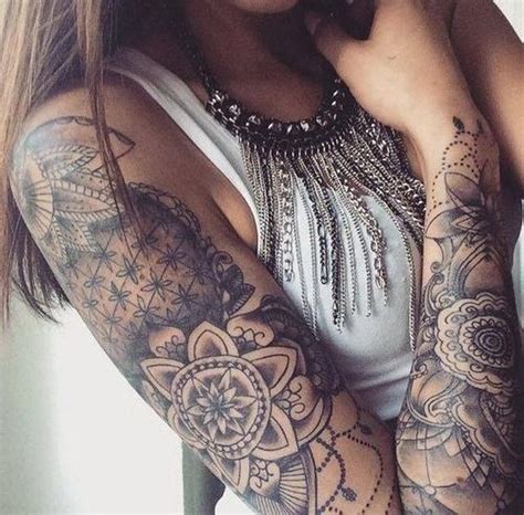 40 Cool And Pretty Sleeve Tattoo Designs For Women Best Sleeve Tattoos Tattoo Sleeve Designs