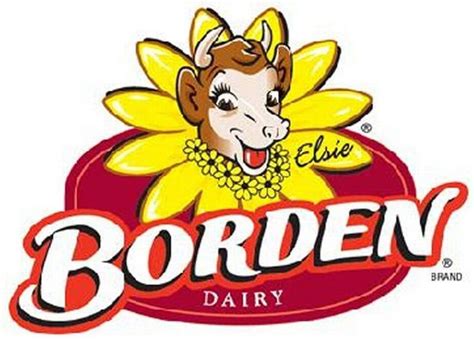 Borden Milk Logo Elsie The Cow Vintage Advertisement Mirror Sign