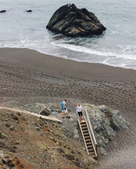 Black Sands Beach Sausalito Hike To A Secret Beach Near San Francisco