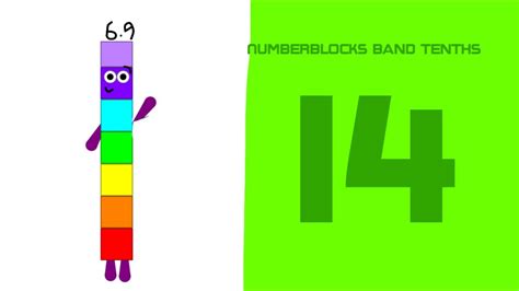 Numberblocks Band Tenths 14 Bonus In 16 Youtube