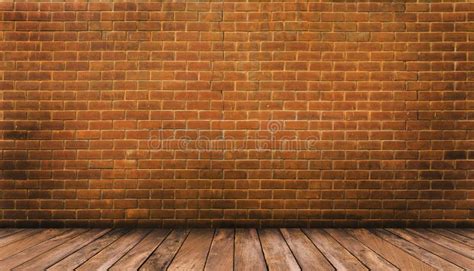 6222 Wood Floor Red Brick Wall Background Stock Photos Free