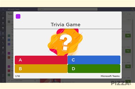 25 Virtual Games To Play With Coworkers On Microsoft Teams Pizzatime