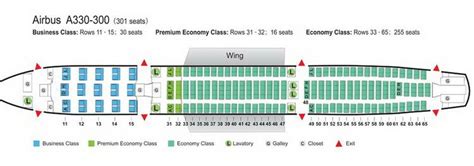 Air China Airlines Airbus A330 300 Aircraft Seating Chart With Images