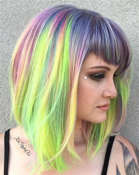 20 Styles With Cotton Candy Hair That Are As Sweet As Can Be Vivid Hair