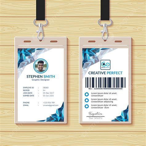Id Card Template Template Download On Pngtree