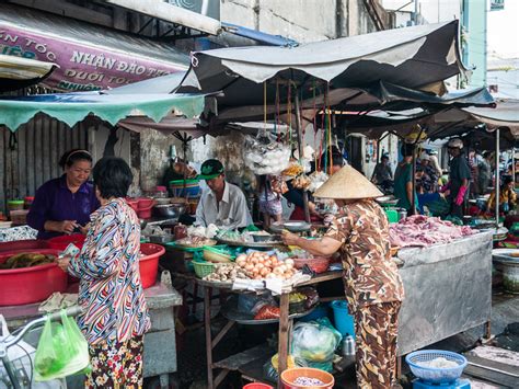 Ho Chi Minh City Bustling Fresh Food Markets The City Lane