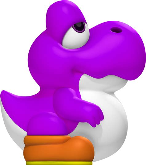 Image Purple Baby Yoshi 3dpng Fantendo Nintendo Fanon Wiki
