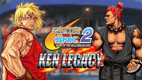 The Best Ever Ken Legacy Capcom Vs Snk 2 2001 Youtube