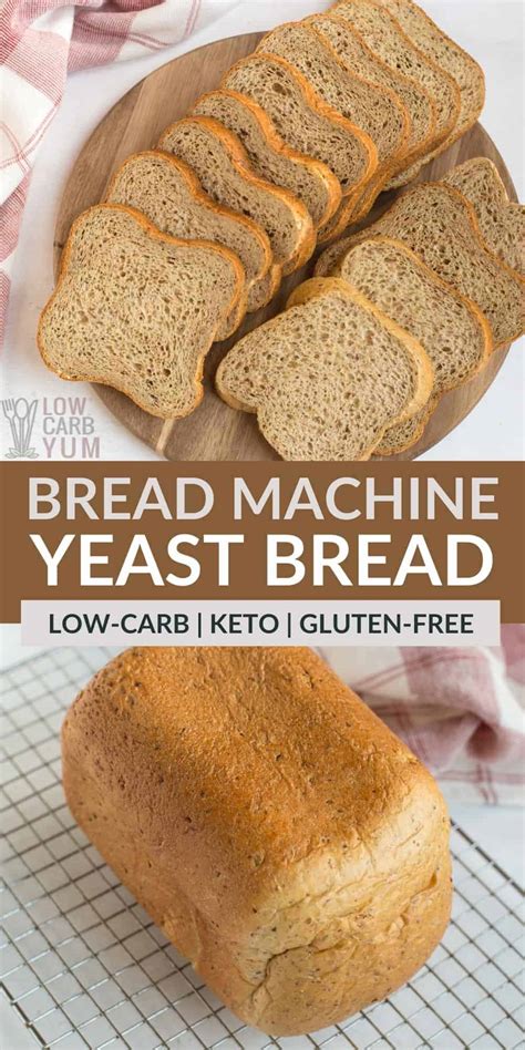 Use low carb bread recipes for the bread machine so that you can stay stocked up on the bread you need to stay fit. Bread Machine Keto Yeast Bread Recipe / Easy White Bread ...