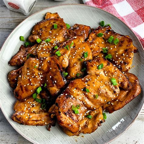 Teriyaki Chicken Thighs Recipe Grilled 👨‍🍳 Quick And Easy