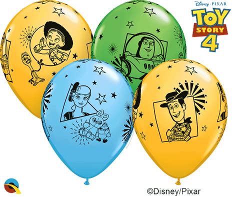 Disney Toy Story 4 Asst 11 Latex Balloons 25pk