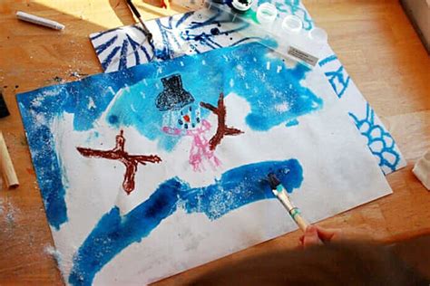 13 Winter Art Projects For Kids How To Have An Artful Winter