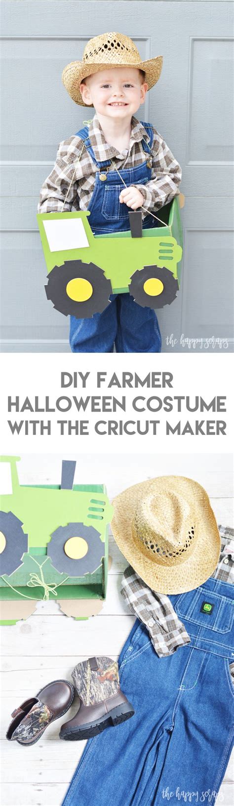 Create These Diy Farmer And Animal Halloween Costumes With The Cricut