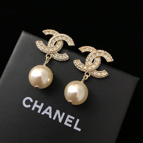 Wholesale Chanel Earrings Cc Logo Letters Stud At Cheap Price
