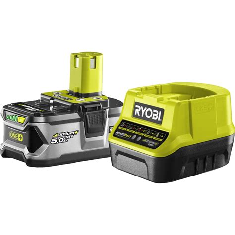 Ryobi 18v One 50ah Battery And Charger Bunnings Warehouse