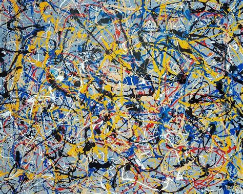 Painting Jackson Pollock Style Splatter Kyowa