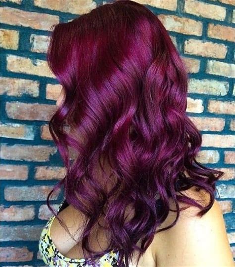Purple Red Hair Color Violet Hair Colors Hair Color Auburn Trendy Hair Color Ombre Hair