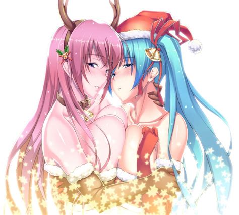 Hatsune Miku And Megurine Luka Vocaloid Drawn By Asa