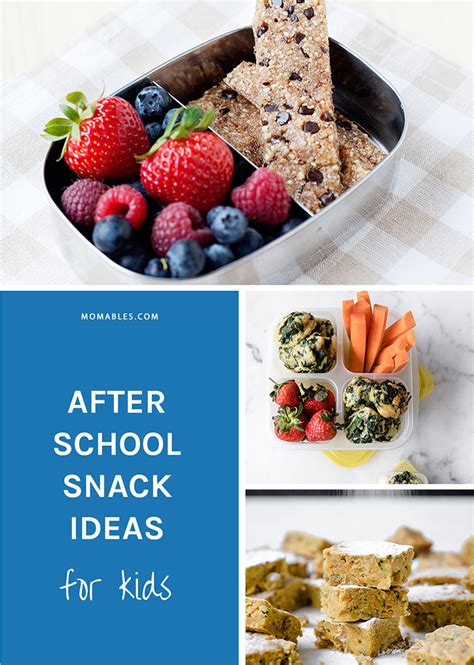 Kids And Moms Healthy After School Snack Ideas For Kids