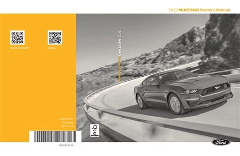 2023 Ford Mustang Owners Manual Pdf Manual Directory