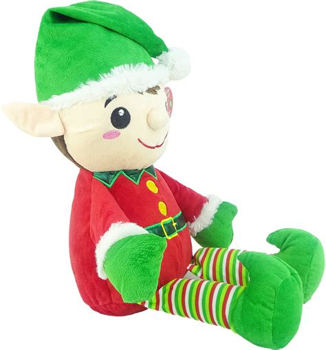 Large 20inch Soft Elf Plush Childrens Christmas Toys Elf Toys