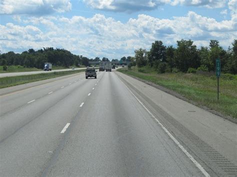 Ohio Interstate 71 Southbound Cross Country Roads