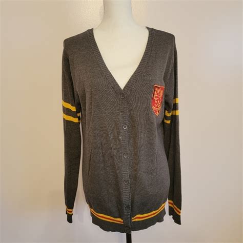 Warner Bros Sweaters Official Harry Potter Gryffindor Cardigan