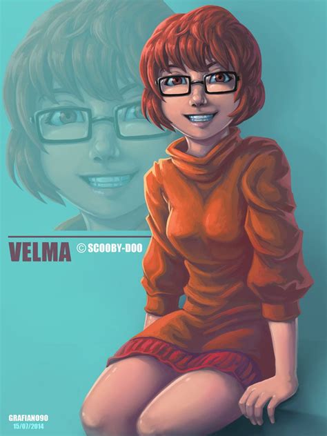 Velma By Grafiano Deviantart Com On Deviantart Just My Fanart Artwork Velma Scooby Doo
