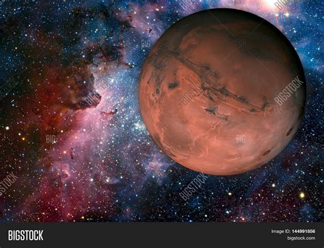 Solar System Mars Image And Photo Free Trial Bigstock