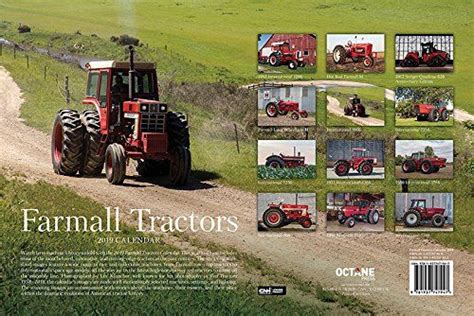 Farmall Tractor Calendar 2019 Calendar Wall Calendar August 1 2018