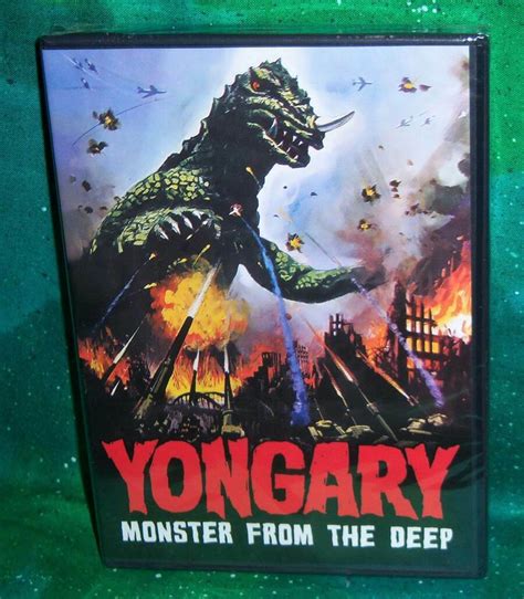 New Rare Oop Kino Lorber Yongary Monster From The Deep Kaiju Movie Dvd