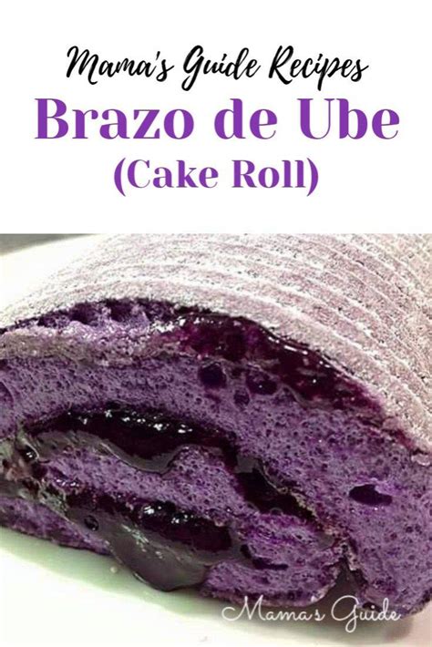 Any celebration just seems incomplete without a beautiful, decadent cake as the centerpiece of every feast. Ube Cake Recipe Philippines _ Ube Cake in 2020 | Cake roll ...
