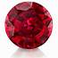 Round 5mm Cultured Ruby Loose Stone  5 MoissaniteCocom